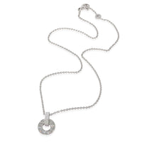 BVLGARI Bvlgari Bvlgari Diamond Necklace in 18k White Gold 0.37 CTW