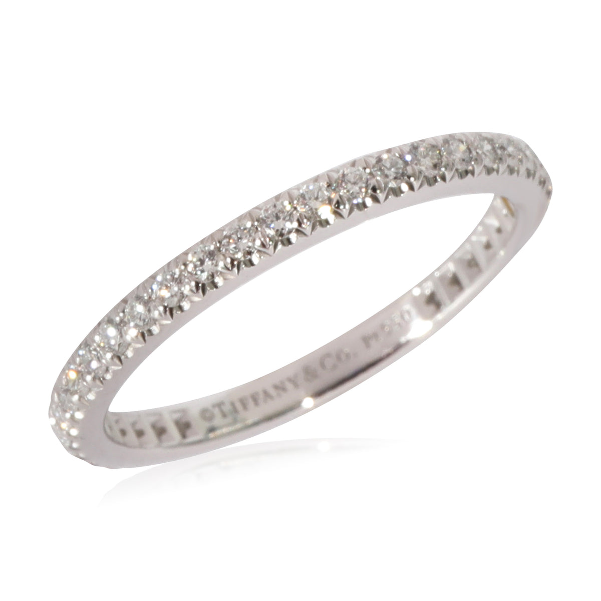 Tiffany & Co. Soleste Diamond Eternity Band in  Platinum 0.34 CTW