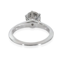 Tiffany & Co. Diamond Solitaire Engagement Ring in Platinum E VVS1 1.15 CT