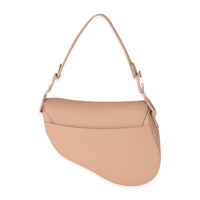 Christian Dior Beige Leather Ultramatte Saddle Bag