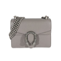 Gucci Grey Leather Mini Dionysus