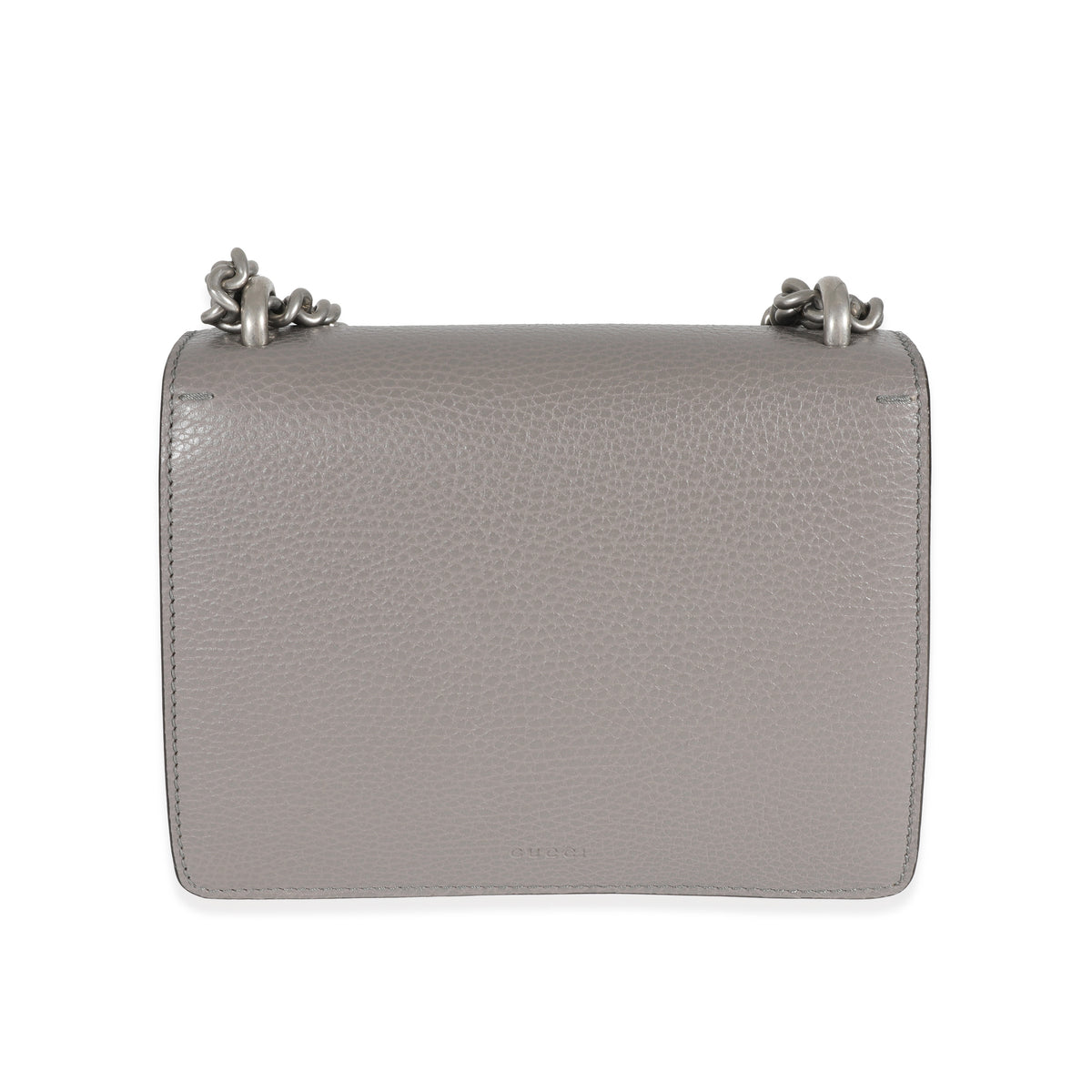 Gucci Grey Leather Mini Dionysus