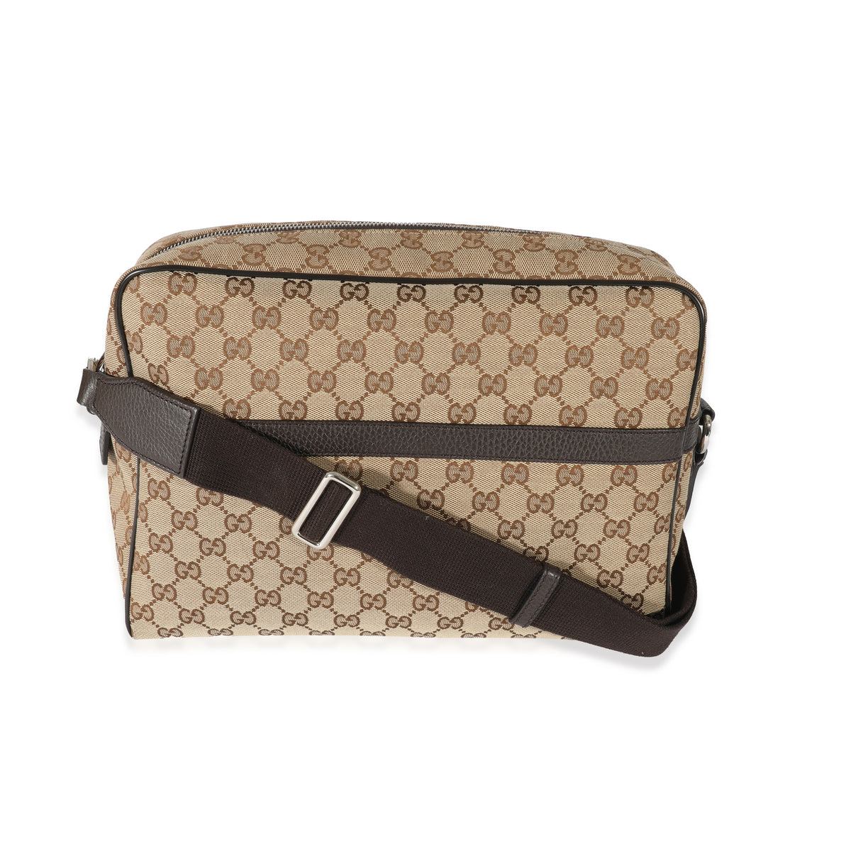 Gucci GG Monogram Canvas Messenger Bag