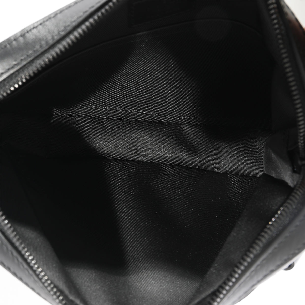 Louis Vuitton Black Monogram Shadow Leather Duo Messenger Bag, myGemma