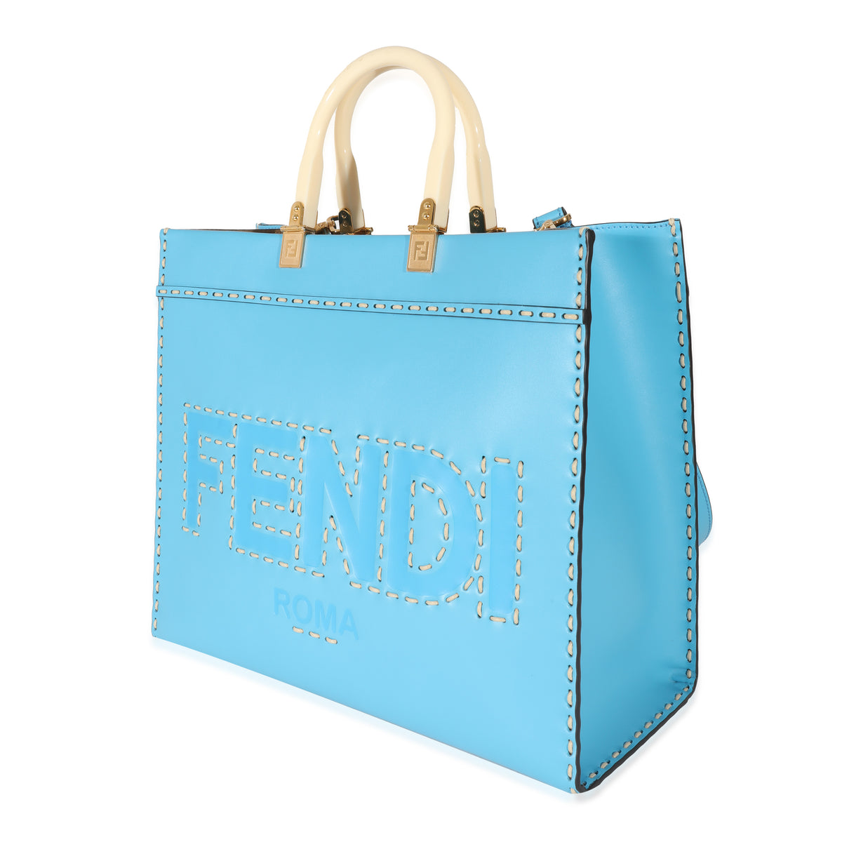 Fendi Sunshine Medium Leather Green