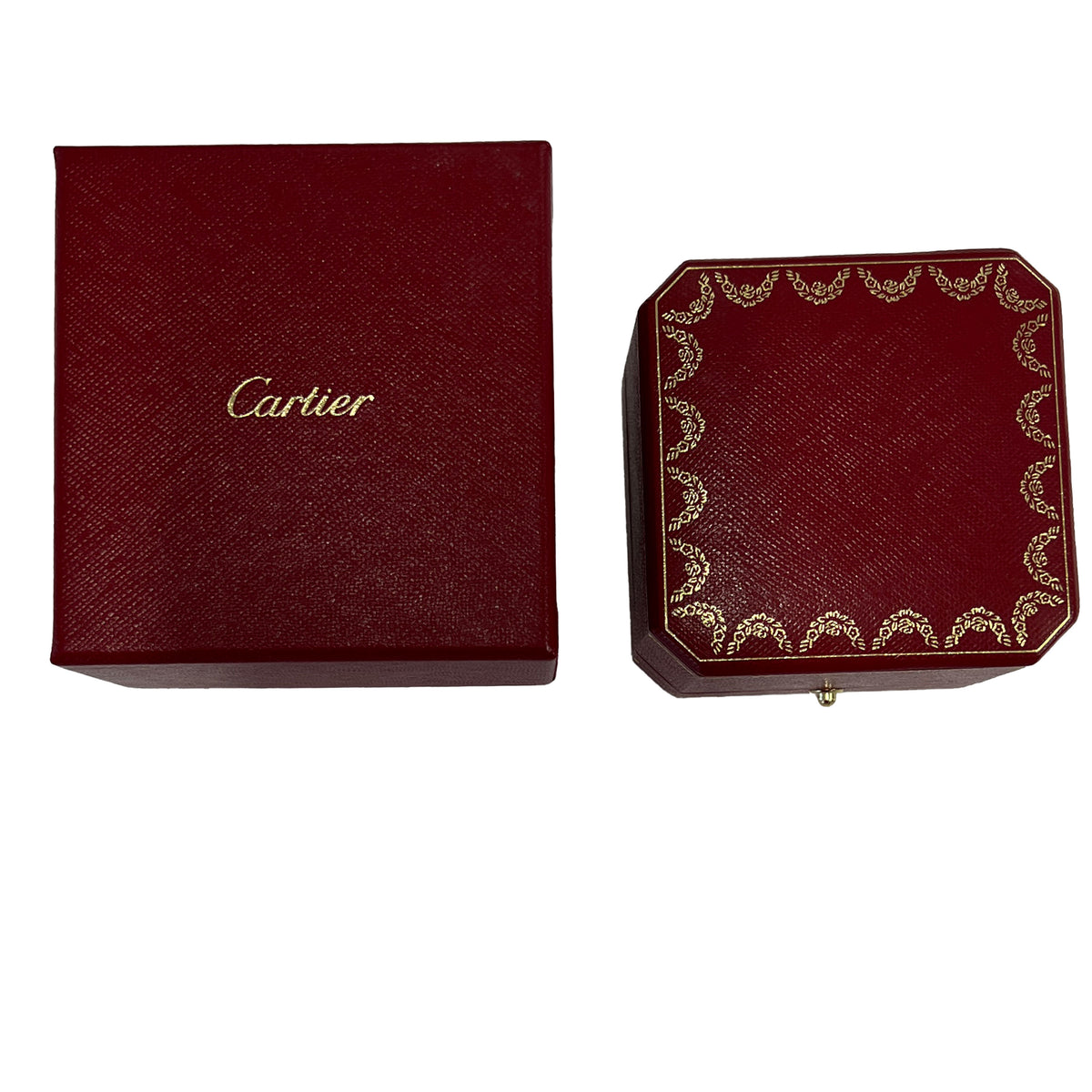 Cartier Agrafe Diamond Ring in 18k Rose Gold 0.03 CTW
