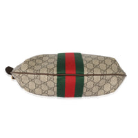 Gucci GG Supreme Web Small Ophidia Half Moon Hobo