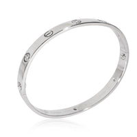 Cartier Love 6 Diamond Bracelet in 18k White Gold 0.54 CTW