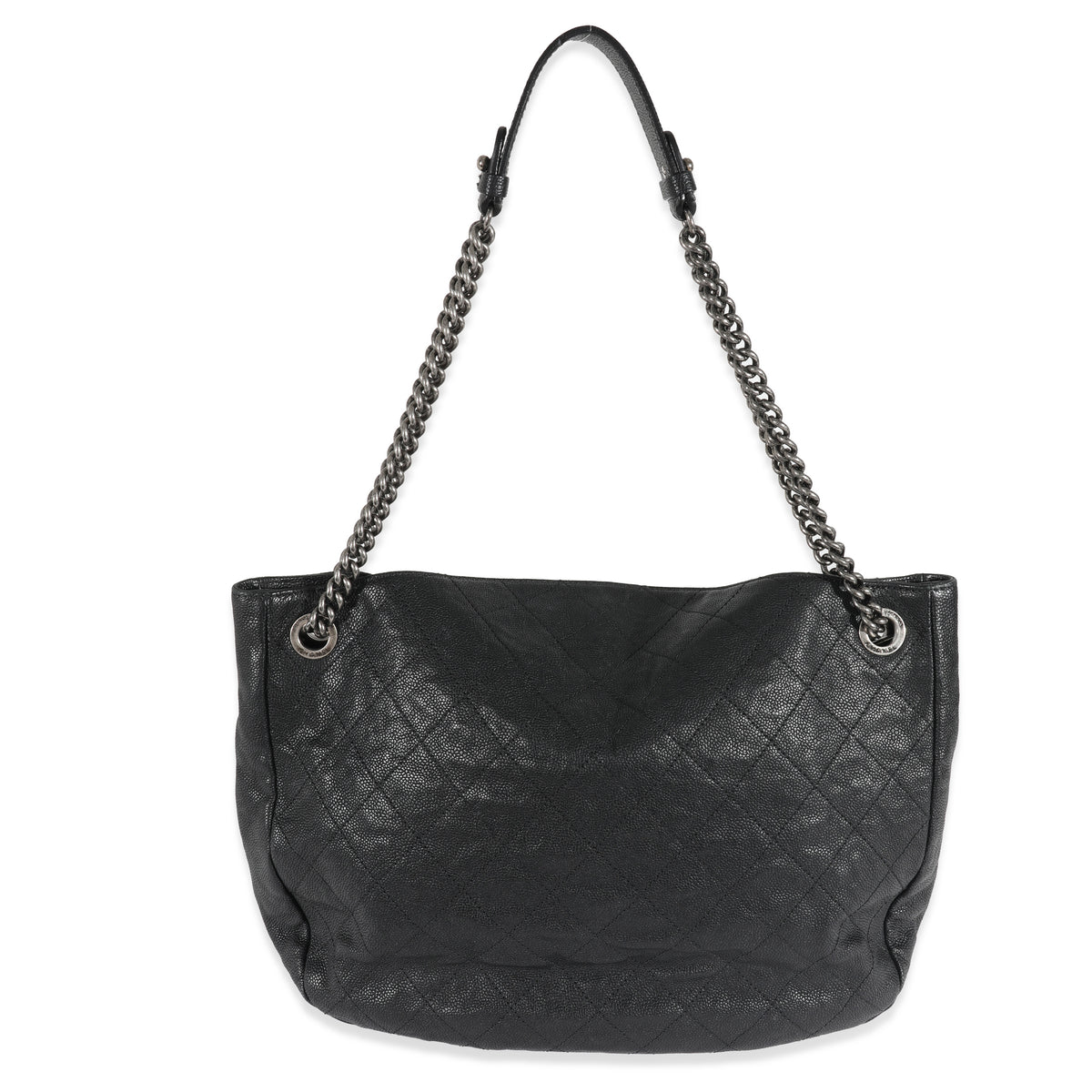 Chanel Black Caviar Coco Daily Hobo