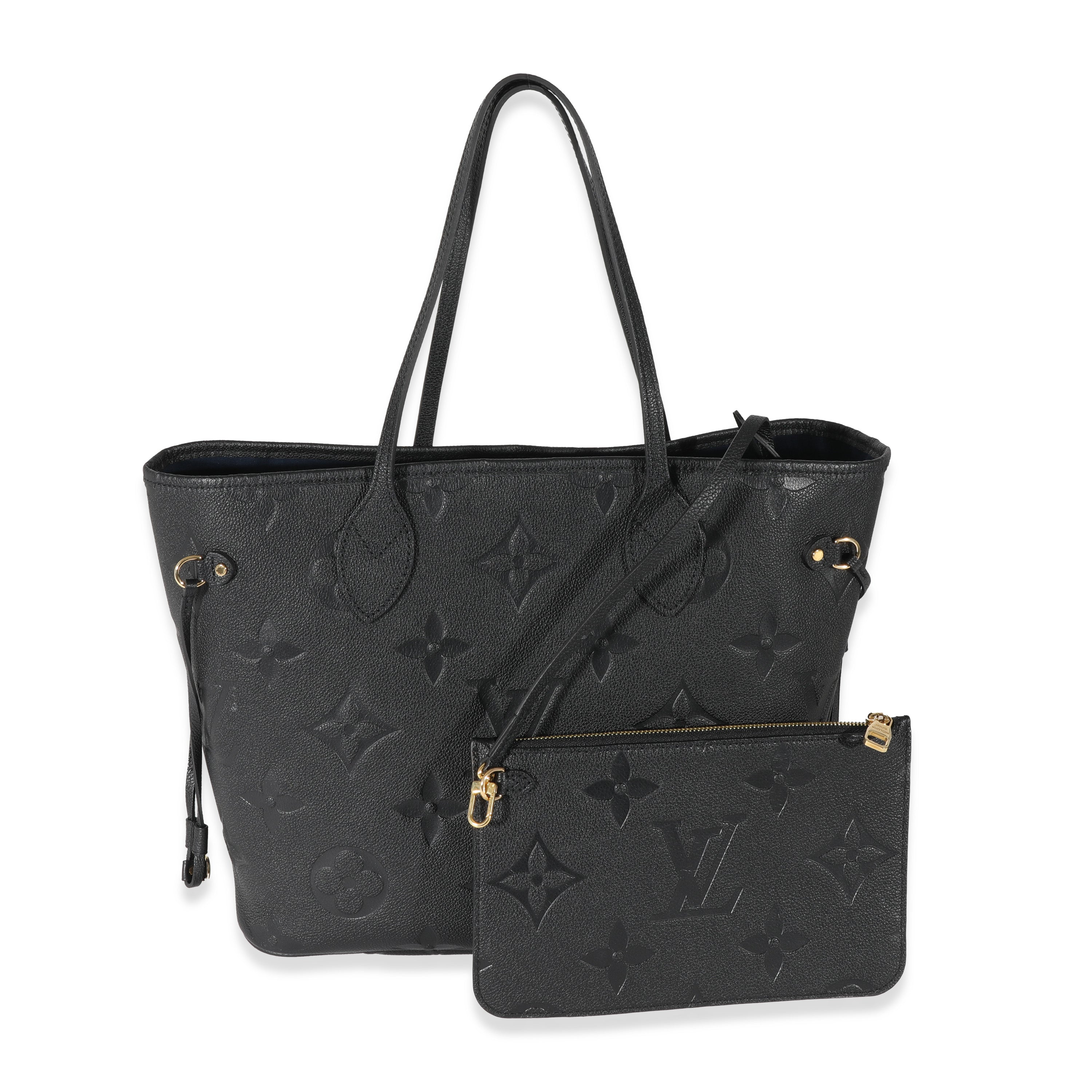 Louis Vuitton Black Pink Monogram Canvas Fall For You Neverfull MM, myGemma