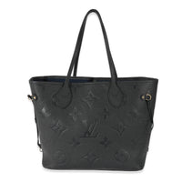 Louis Vuitton Black Empreinte Neverfull MM