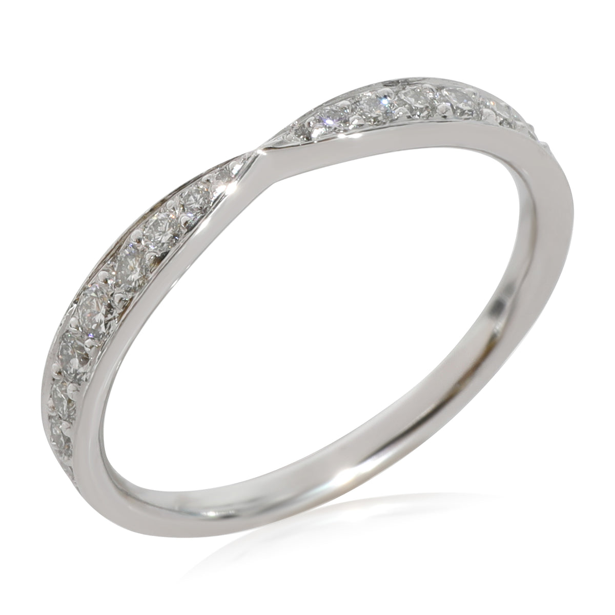 Tiffany & Co. Harmony Diamond Wedding Band in  Platinum 0.23 CTW