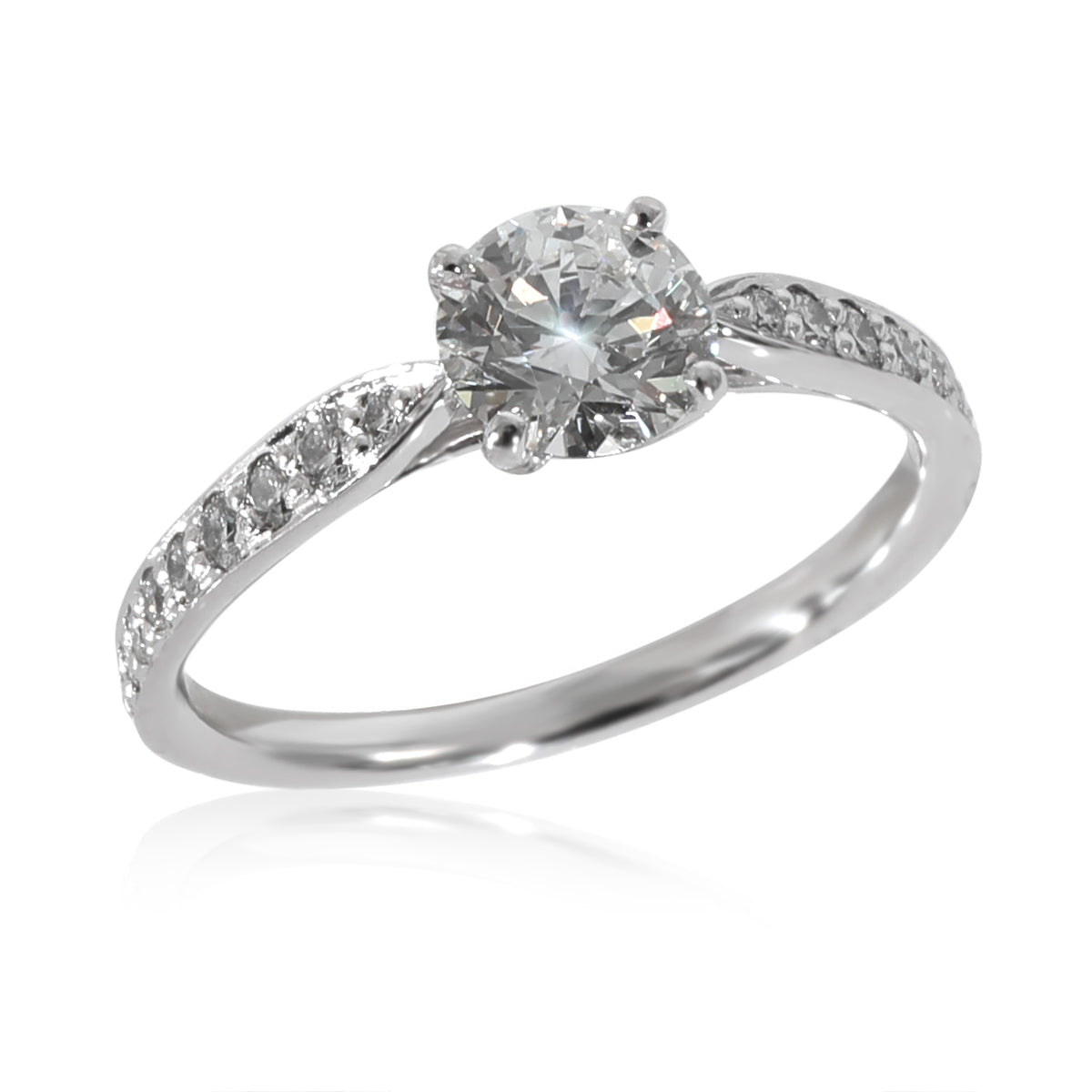 Tiffany & Co. Harmony Diamond Engagement Ring in  Platinum G VS1 0.77 CT
