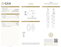 GIA Certified 0.55 Ct Marquise cut D SI1 Loose Diamond