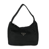 Prada Black Tessuto Nylon Vela Pochette