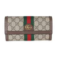 Gucci GG Canvas Ophidia Continental Wallet