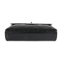 Chanel Black Caviar Vintage Single Flap Bag