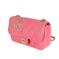 Chanel Pink Lambskin Emoticon Extra Mini Flap