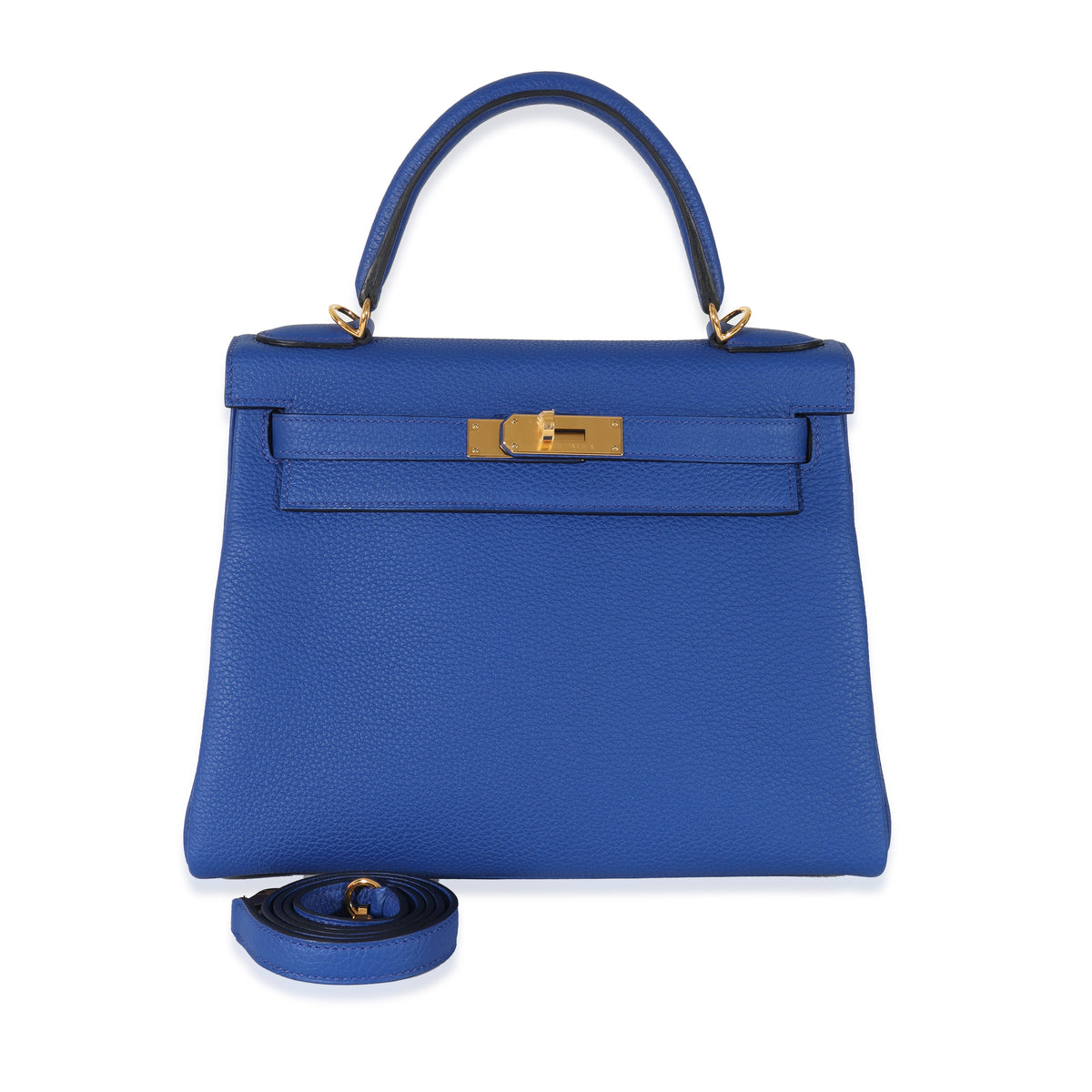 Hermès Togo Bleu Royal Kelly II 28 GHW, myGemma