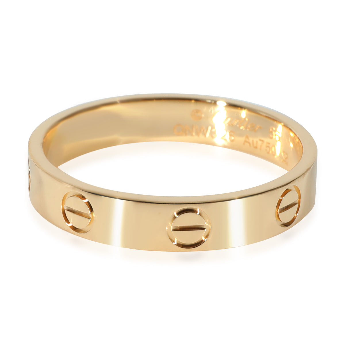 Cartier Love Wedding Band in 18k Yellow Gold