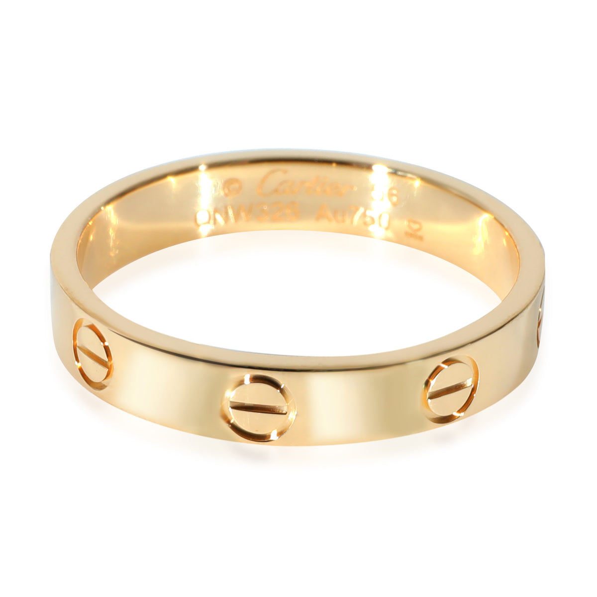 Cartier Love Wedding Band in 18k Yellow Gold