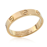 Cartier Love Wedding Band in 18k Yellow Gold