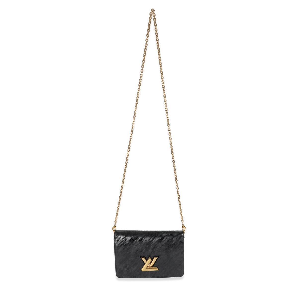 Louis Vuitton Epi Twist Belt Chain Pouch - Black Shoulder Bags