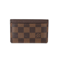 Louis Vuitton Damier Ebene Canvas Card Holder