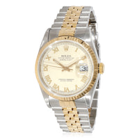 Rolex Datejust 16233 Mens Watch in 18kt Stainless Steel/Yellow Gold