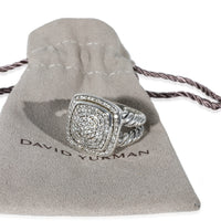 David Yurman Albion Diamond Pave Ring in Sterling Silver 0.99 CTW