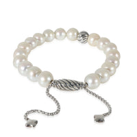 David Yurman Pearl Spiritual Bead Bracelet in Sterling Silver