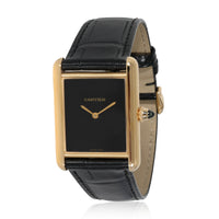 Cartier Tank Louis Cartier WGTA0091 Unisex Watch in 18kt Yellow Gold