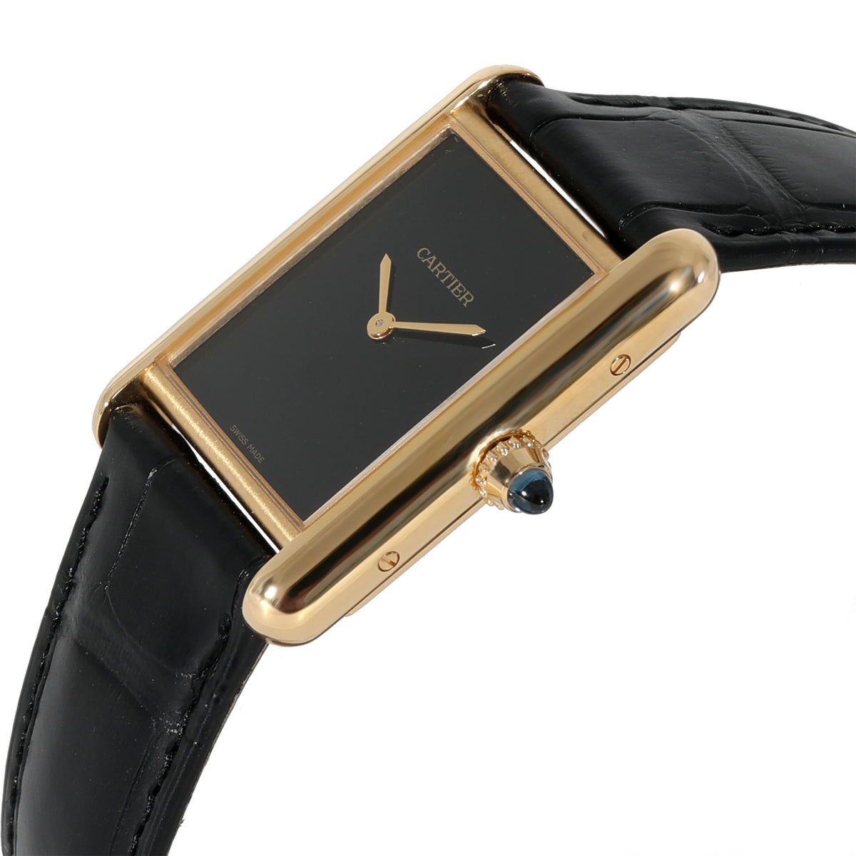 Cartier Tank Louis Cartier WGTA0091 Unisex Watch in 18kt Yellow Gold