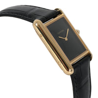 Cartier Tank Louis Cartier WGTA0091 Unisex Watch in 18kt Yellow Gold