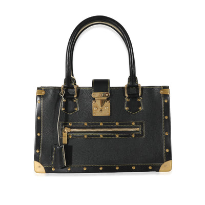 Louis Vuitton Black Leather Suhali Le Fabuleux