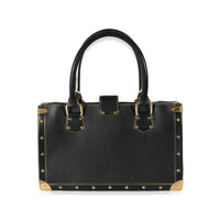 Louis Vuitton Black Leather Suhali Le Fabuleux