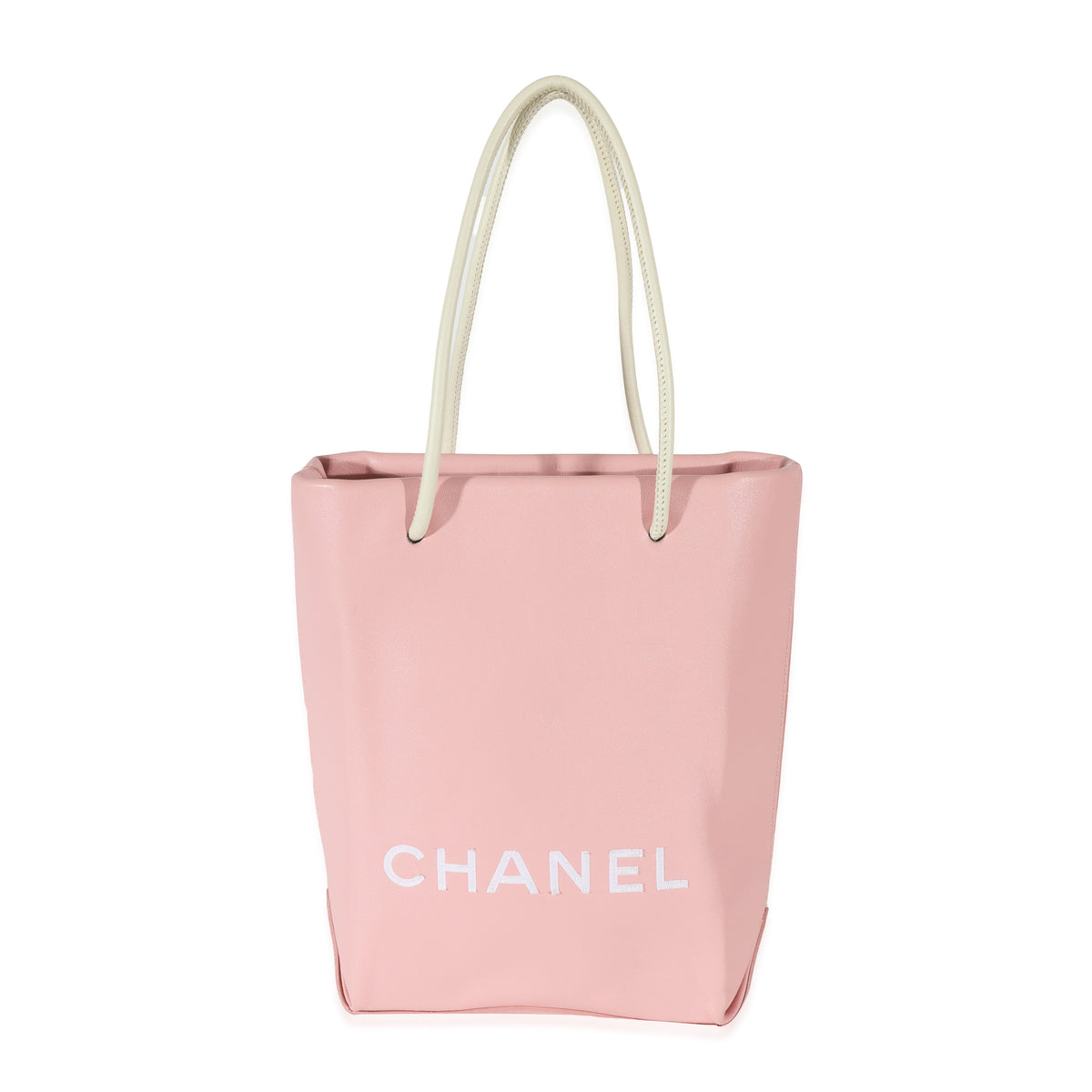 Chanel pink canvas online bag