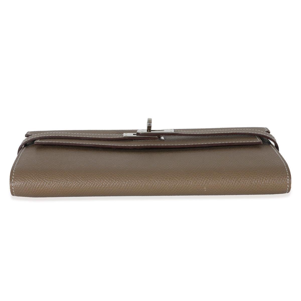 Hermes Etoupe Epsom Kelly Long Wallet PHW