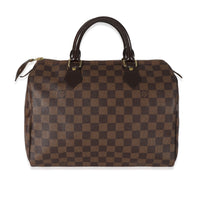 Louis Vuitton Canvas Damier Ebene Speedy 30