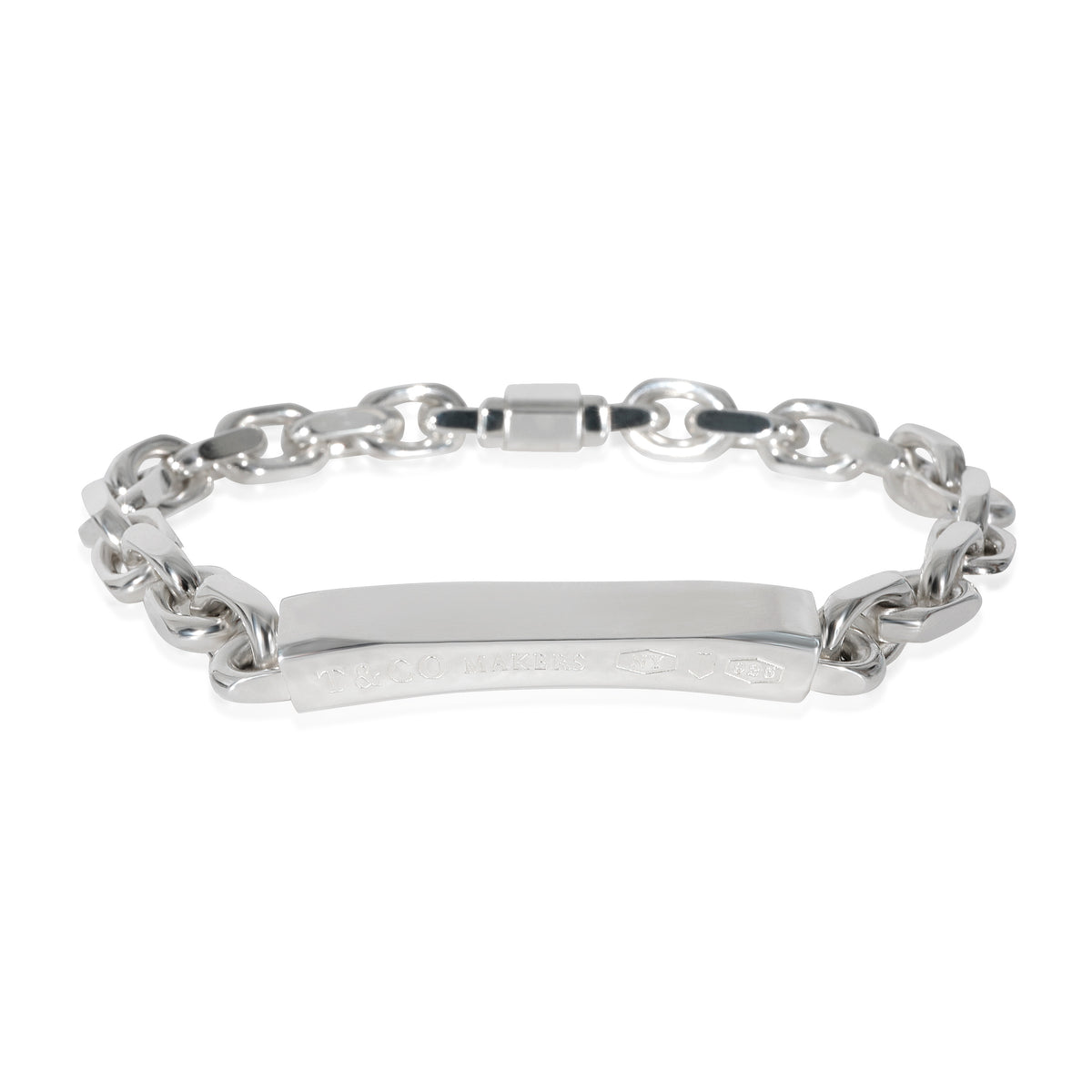 Tiffany & Co. 1837 Makers ID Chain Bracelet in Sterling SIlver