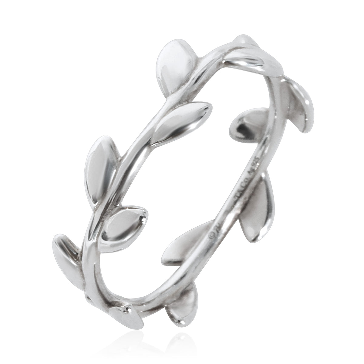 Tiffany & Co. Paloma Picasso Olive Leaf Ring  in Sterling Silver