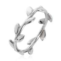 Tiffany & Co. Paloma Picasso Olive Leaf Ring  in Sterling Silver