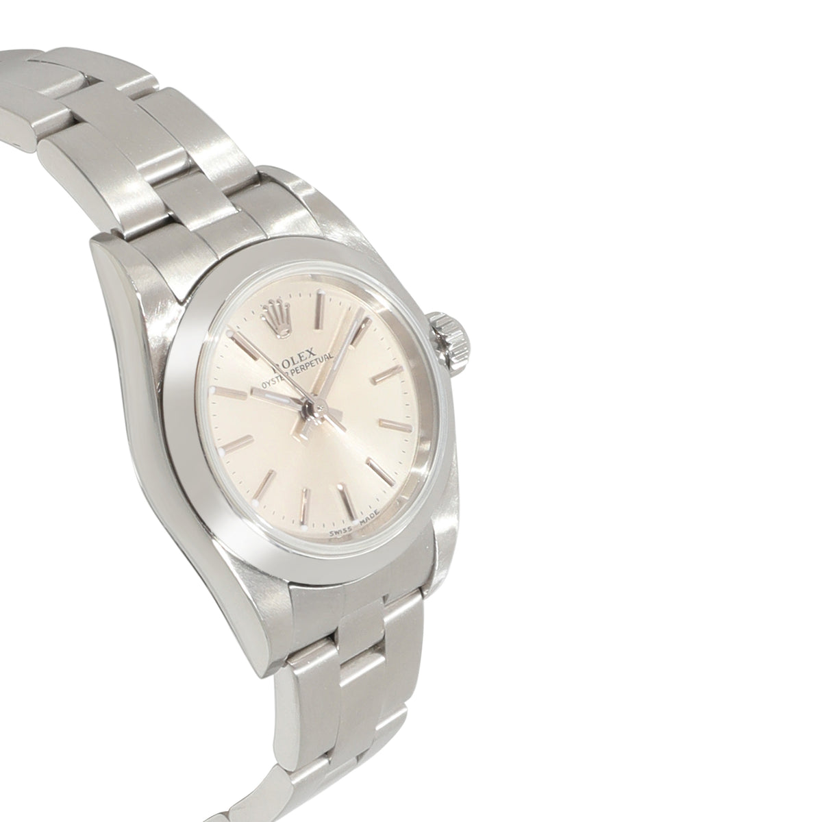 Rolex Oyster Perpetual 76080 Womens Watch in  Stainless Steel