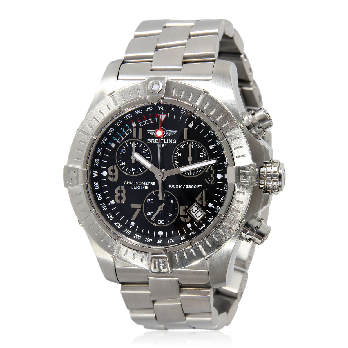 Breitling Avenger Seawolf A73390 Men's Watch in  Stainless Steel