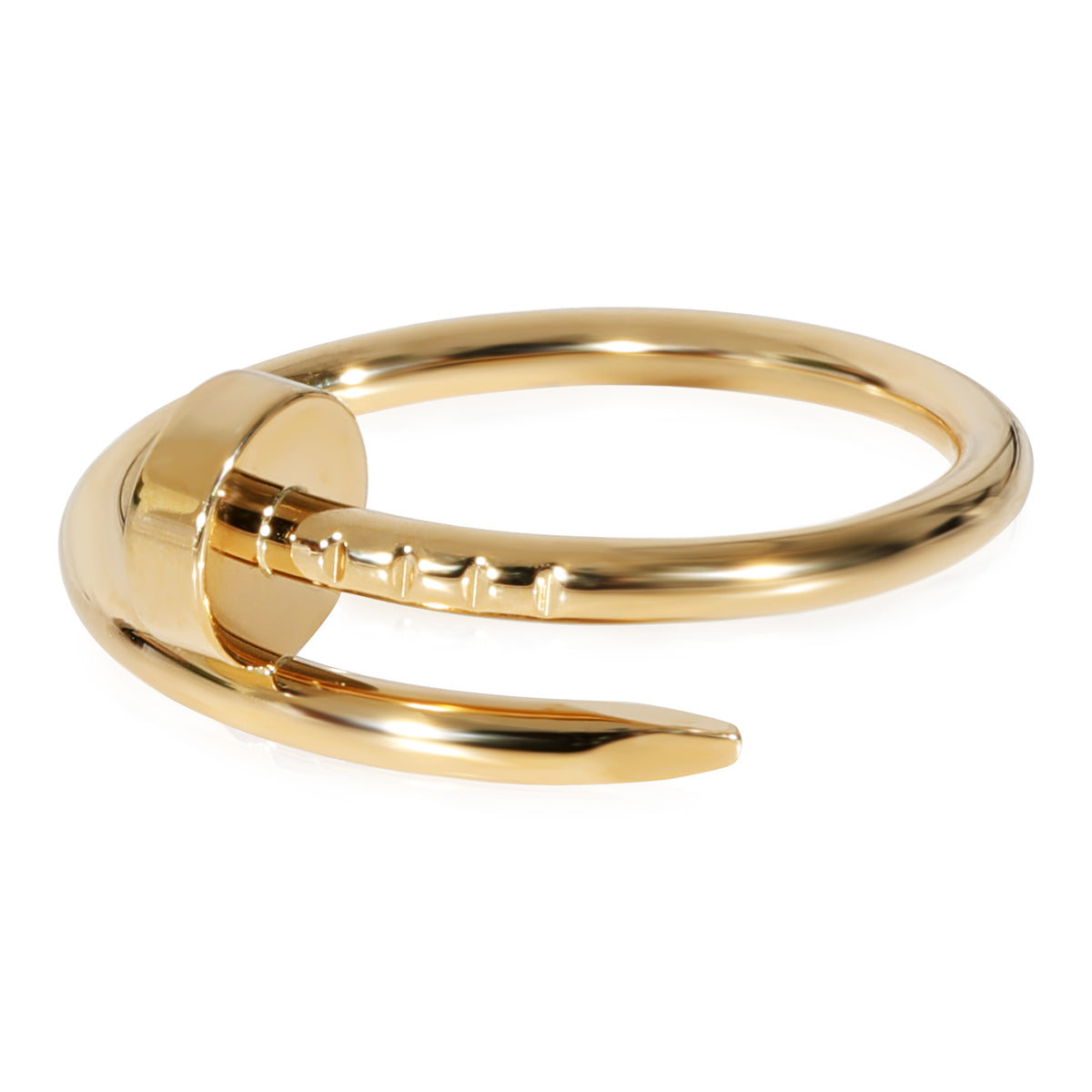 Gold Cartier Juste Un Clou Ring, Small Model in 18k Yellow Gold