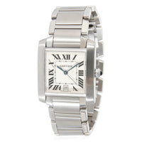 Cartier Tank Francaise W51002Q3 Unisex Watch in  Stainless Steel