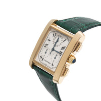 Cartier Tank Francaise Chronoflex W5000556 Unisex Watch in 18kt Yellow Gold