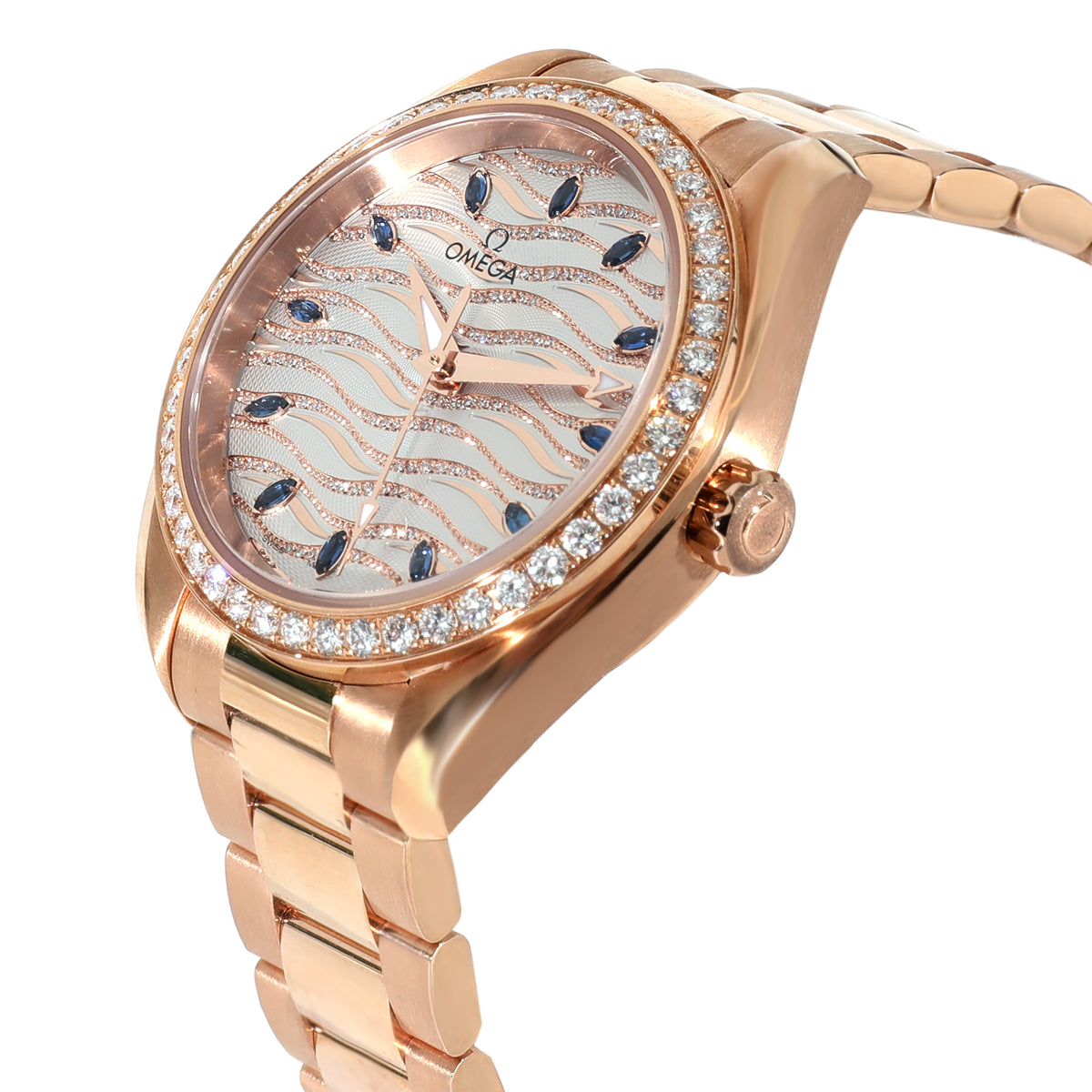 Omega Seamaster Aqua Terra 220.55.34.20.99.005 Unisex Watch in 18kt Rose Gold