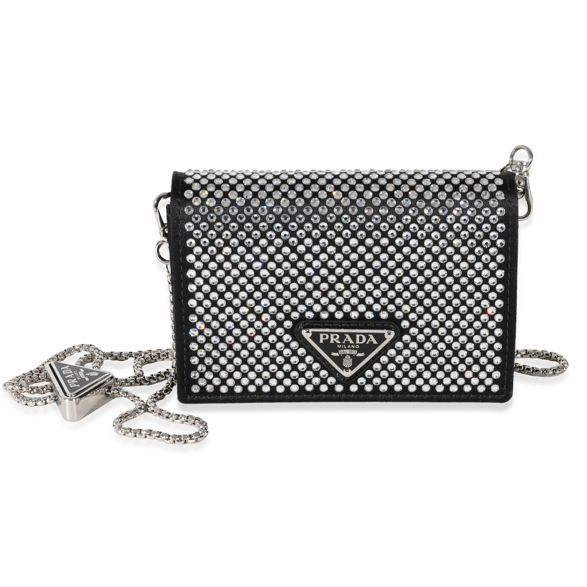 prada card holder with chain and crystal｜TikTok Search