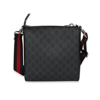 Gucci Black GG Supreme Small Messenger Bag